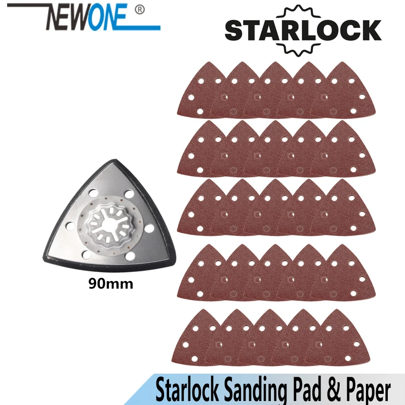 NEWONE Starlock треугольные полотна для полировки пилы и наждачной бумаги подходят