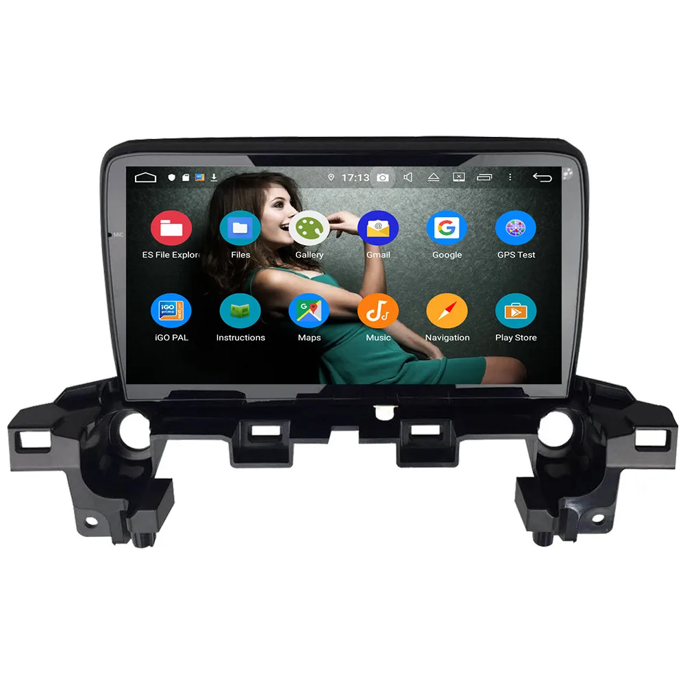 Klyde " ips 4G wifi Android 9,0 Восьмиядерный 4 Гб ОЗУ 64 Гб ПЗУ DSP BT автомобильный DVD мультимедийный плеер радио для Mazda CX-5
