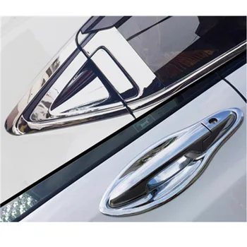 

anti-Scratch chrome car stickers abs accessories for Honda XRV door handle & bowls covers