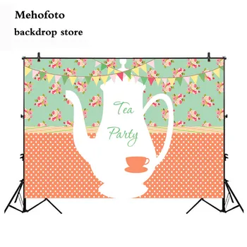 

Mehofoto Newborn Baby Shower Photography Backdrops Tea Birthday Party Photo Background Studio Family Photographers Props 751