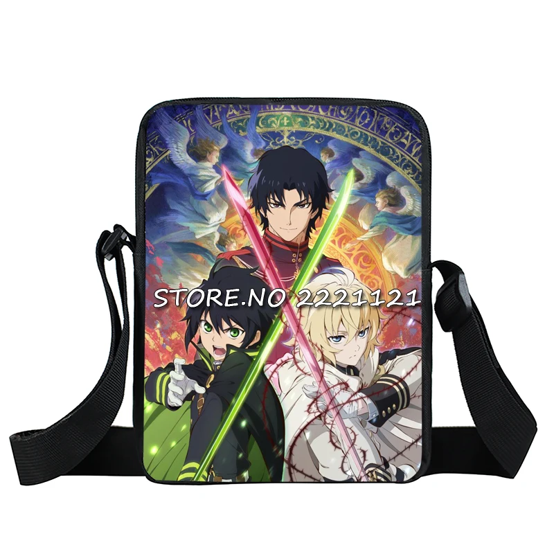Мини сумка мессенджер с аниме Серафим конца Owari no Seraph Mikaela Hyakuya через плечо для