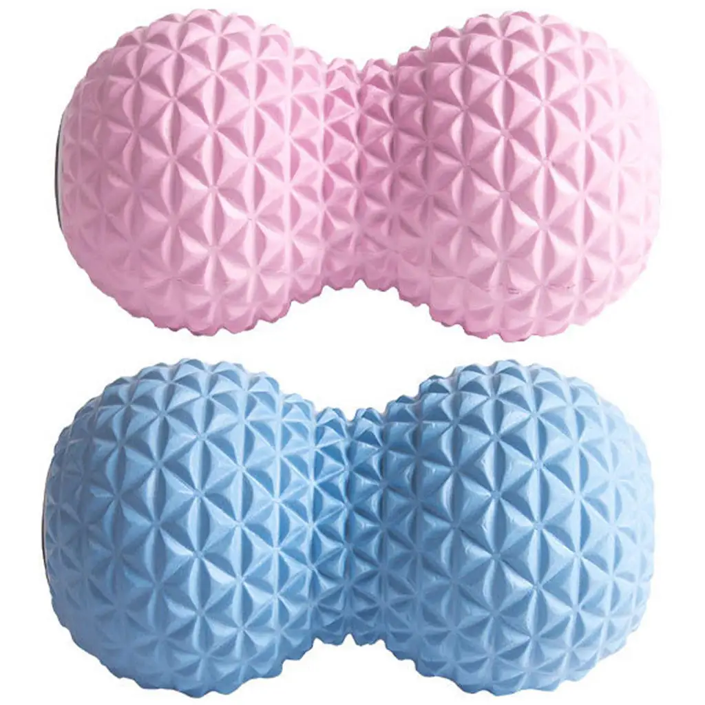 EVA Peanut Massage Ball Double Lacrosse Massage Ball Mobility for Physical Therapy Deep Tissue Tool Back Hand Foot