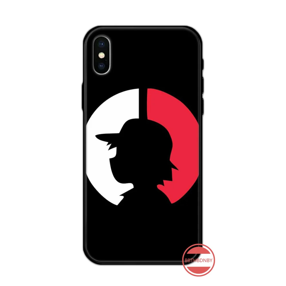 Забавный милый чехол для телефона Pokemons Ball pikachu iphone 5 5S 5c se 6 6s 7 8 plus x xs xr 11 pro