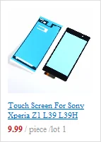 Для Sony Xperia Z3 Compact Mini M55w Задняя стеклянная крышка батареи Z3 Mini D5803 D5833 Задняя стеклянная крышка корпуса& NFC
