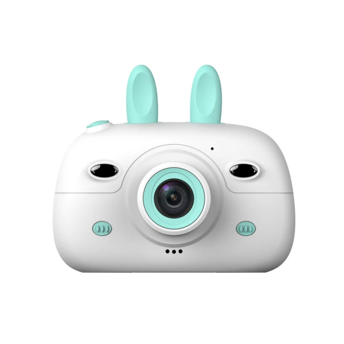Новая дизайнерская Улучшенная детская камера 1080P HD SLR с двумя объективами, мини мультяшная камера с 2,4 дюймовым ips экраном для детей DU55