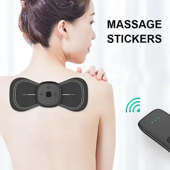 

Mini Remote Control Electric Massager Pad Shoulder Neck Cervical Vertebra Waist Arm Leg Stimulator Massage