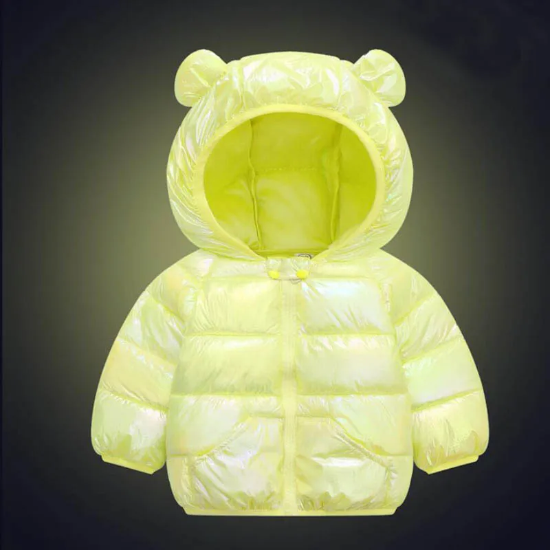 New Cartoon Children's Down Padded Coat For Boys And Girlssuit For Baby Girl Thicken Kidswinter Jackets Girls 1-5 Years