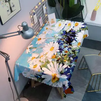 

Van Gogh Oil Painting 3D Tablecloth Cloth Dust-proof Rectangular Table Cover for Party Home Decor Waterproof Tablecloth 03