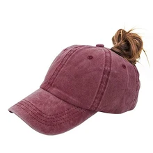 Summer Women Mesh Cap Ponytail Baseball Caps Fashion Snapback Caps For Women Sport Hat Womens