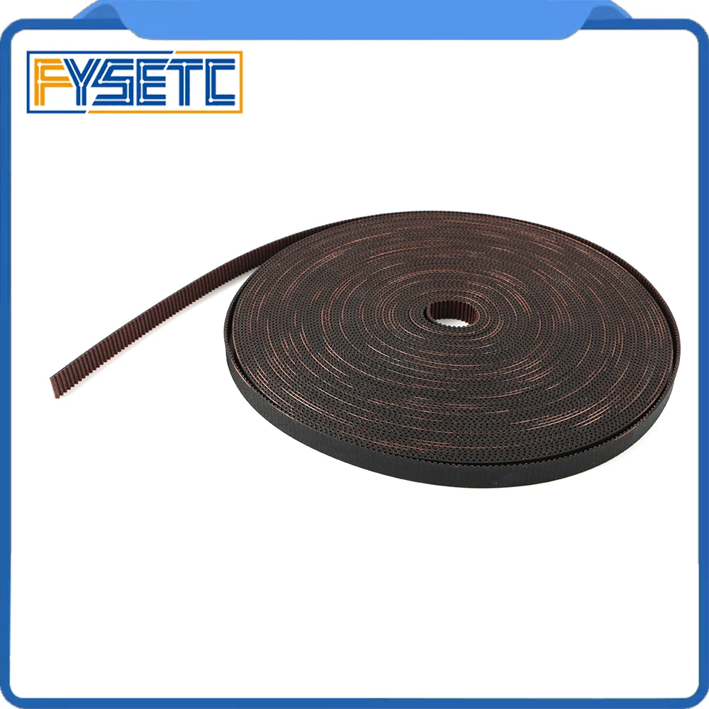 

GATES-LL-2GT-9RF 3D Printer 2GT Belt Open Fiberglass Reinforced Rubber GT2 Timing Belt 2GT-9 Length 2M 5M Width 9mm