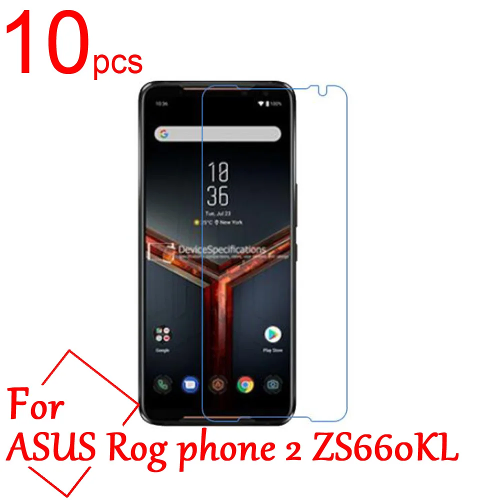 10 шт. Ультра прозрачная/матовая/нано-взрывобезопасная фотопленка для ASUS ROG PHONE II 2