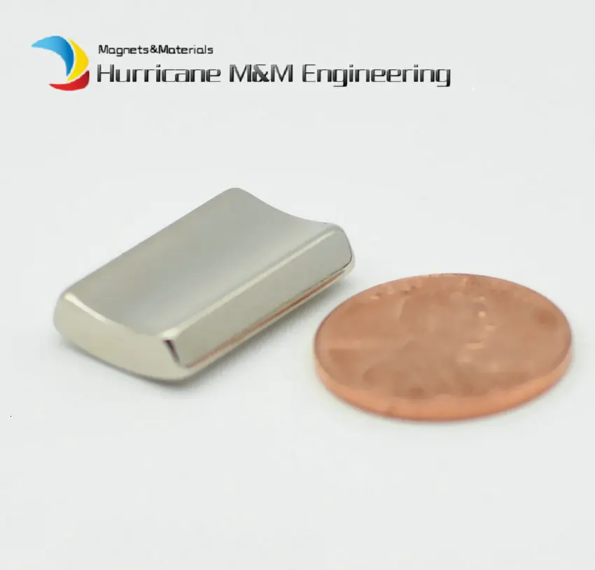 NdFeB магнит дуги OR18xIR14x45degxT20 мм N42H магнит двигателя для генераторов ветряной турбины Неодимовый Постоянный сегмент ротора 8-240 шт