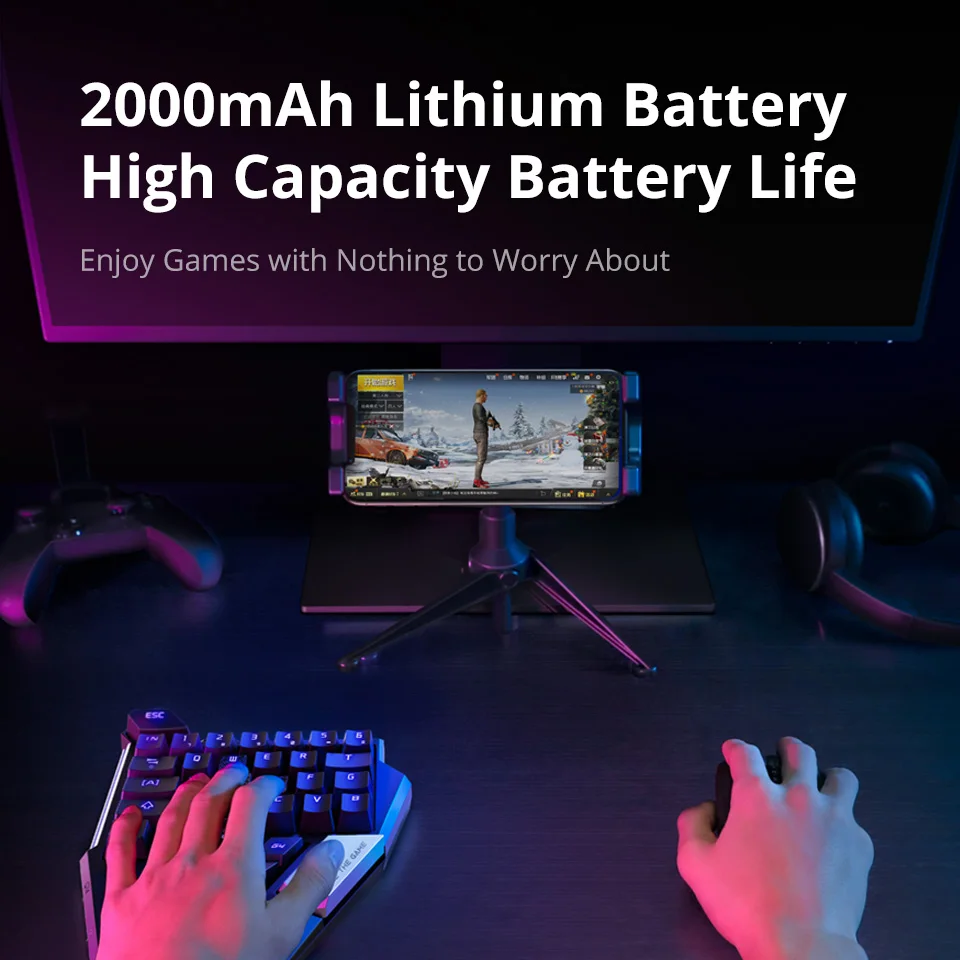 Flydigi Scorpion новая версия красный переключатель клавиатуры pubg cod Мобильный Bluetooth для iOS/Android телефон Таблица Встроенная Мышь Клавиатура