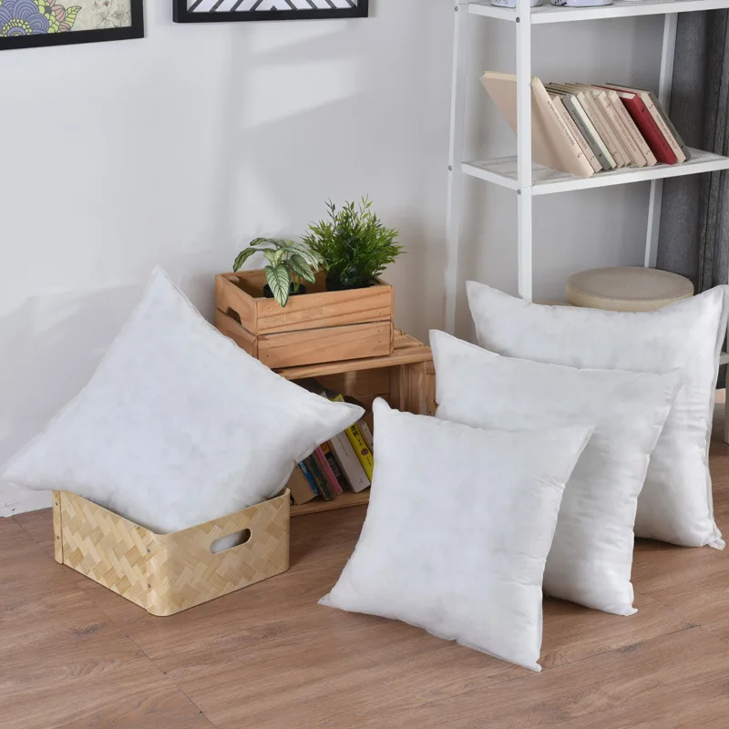 Не Тканое одеяло Core Подушка квадратный сердечник крест стежка квадратные Pillowcver подушки высокое качество