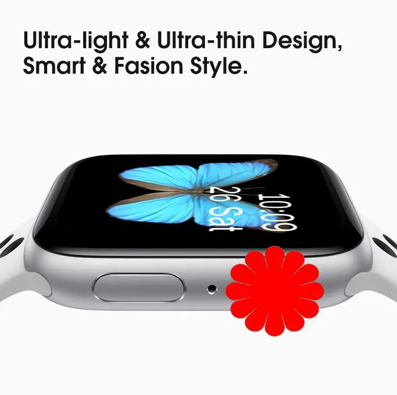  IWO 8 PLUS Smart Watch 44MM Bluetooth Smartwatch Series 4 SIRI For Samsung Xiaomi Huawei ios Apple  - 32966758286