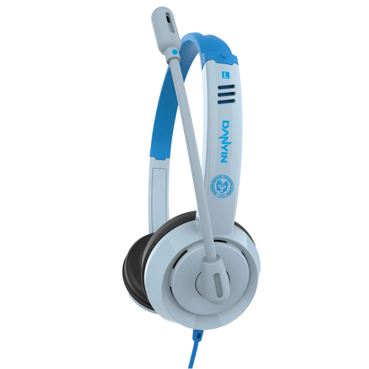 Kids Wired Headphone Over Ear Headset 3 5mm Plug Computer Cellphone Earphone With Mic For Online Course Portable Audio Video