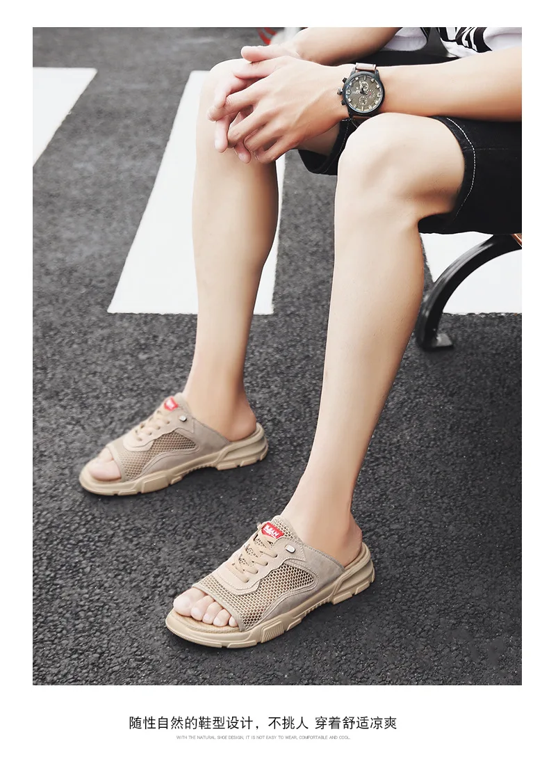Summer New Style Men Mesh Sandals Fashion Man Casual Sandals