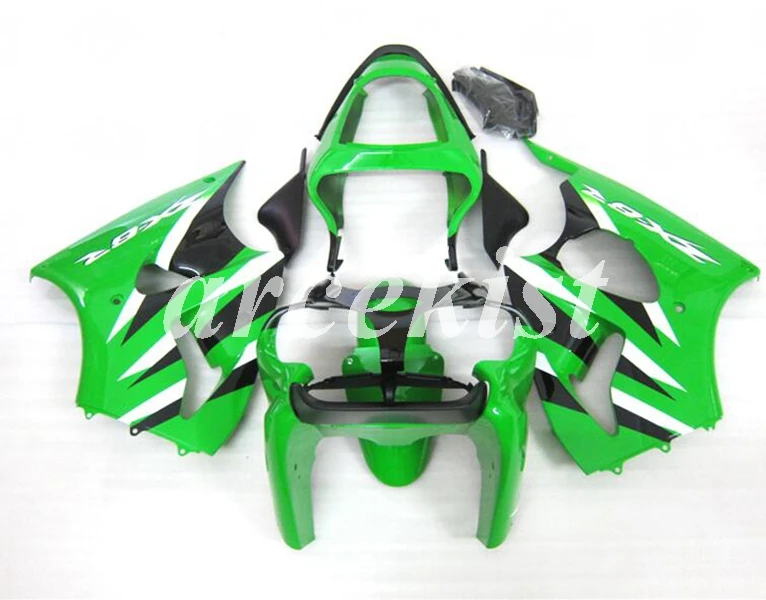 4 бесплатные подарки ABS Обтекатели комплект подходит для kawasaki ZZR600 2005 2006 2007 2008 05 06 07 08 набор кузова зеленый черный крутой