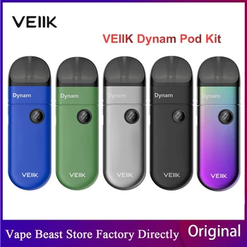 

New Original VEIIK Dynam Pod Kit With Inbuilt 1100mAh Battery & 2ml Capacity Pod With 1.2ohm Coil PCTG Material E-Cigarette Kit