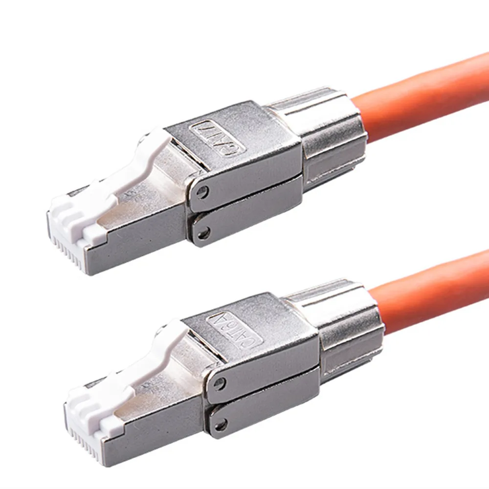 5 шт. экранированный соединитель RJ45 8P8C STP патч кабель Ethernet разъем для завершения