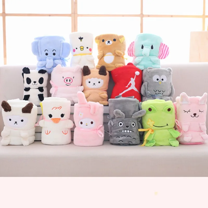 

Elephant Roll Carpet Multi--Selectable Cartoon Small Blanket Car Blanket wu xiu tan Birthday Gift Wedding Spilled Gift