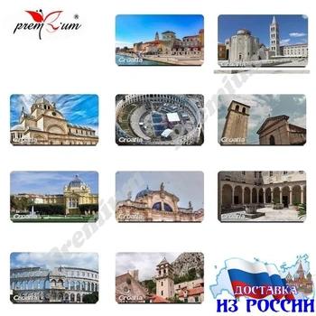 

Fridge magnet Croatia Хорватия туристический Размер 40x70 мм.