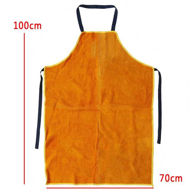 Duty Gardening Welding Apron Sleeves Gloves Protection Thorn Proof Leather Work Safety Workwear Glaziers Blacksmith