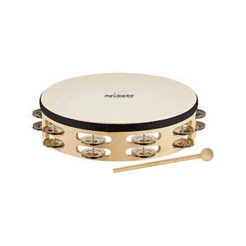 

Nino26 tambourine 10 ", two rows of bells, Nino percussion