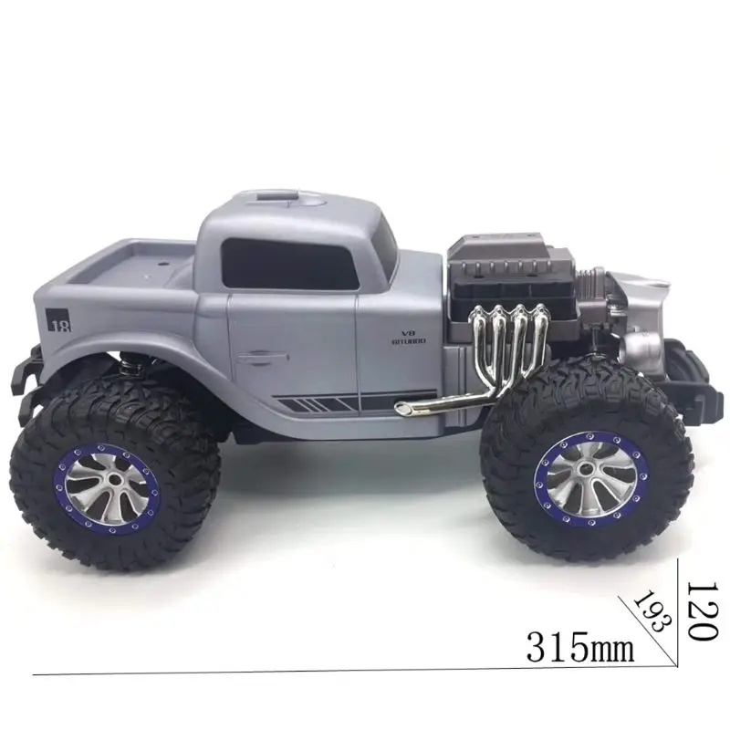 

Remote Control Car RC Crawler Off-road 4CH Car Vehicle for Kids Outdoor Toy Gifts Y4QA