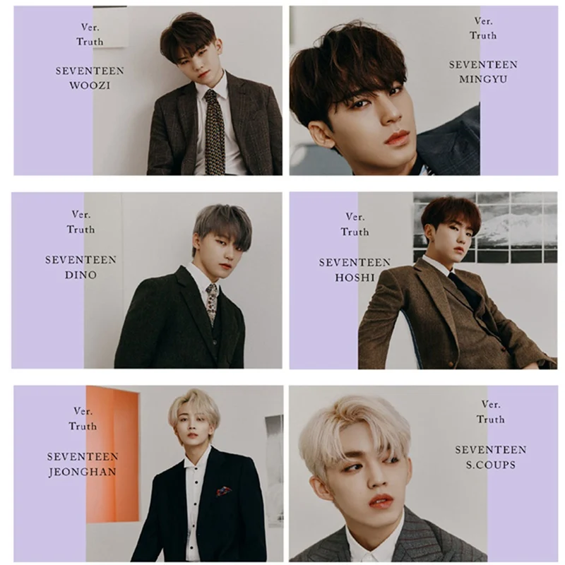 10 шт./компл. высокое качество K-pop Seventeen An Ode фото карты стикер мини альбом фотостудии стикер вентилятор подарок