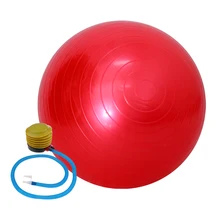 Баланс Пилатес Мяч Тренажерный Зал Тренировка Фитнес Йога поддержка осанки баланс мяч, нескользящий дизайн, руководство тренировки с насосом