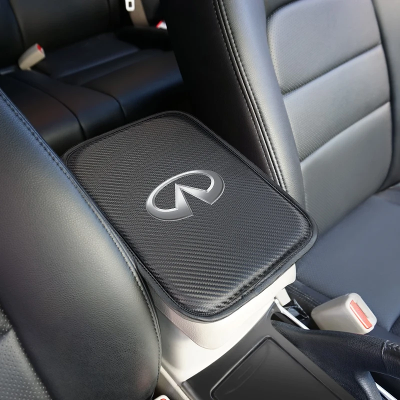 

Car Armrest Pad Covers Auto Seat Armrests Storage Protection Cushion for Infiniti FX35 Q50 Q30 ESQ QX50 QX60 QX70 EX JX35 G35