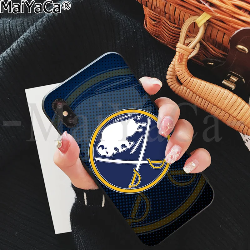 MaiYaCa Buffalo Sabres Новинка чехол для телефона Fundas чехол для Apple iPhone 8 7 6 6S Plus X XS MAX 5 5S SE XR 11 11pro - Цвет: A12