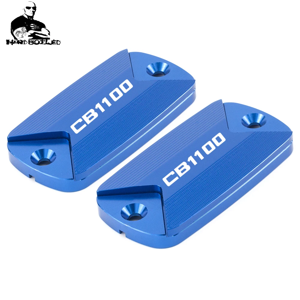 Pair Motorcycle Accessories Brake Fluid Tank Cap Cover Brakes Reservoir For Honda CB 1100 CB1100 EX RS 2009-2017 2016 2015 2014 (5)