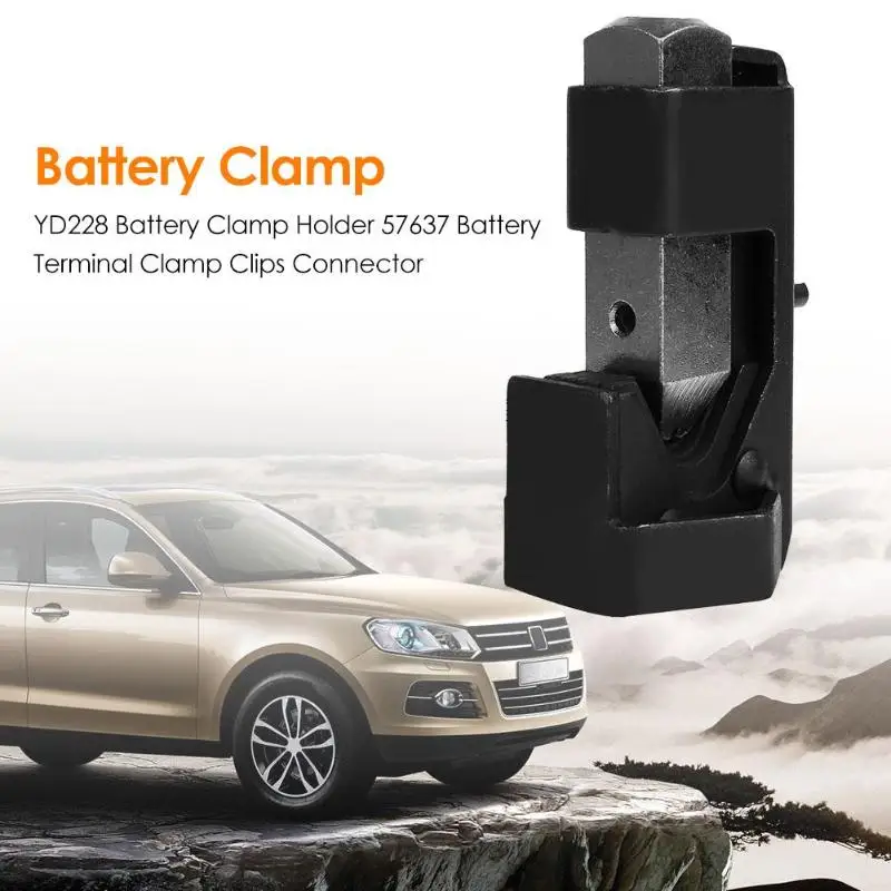 

YD228 Battery Clamp Holder 57637 Battery Terminal Clamp Clips Wires Connector Fine Workmanship No Burrs Easy to Use