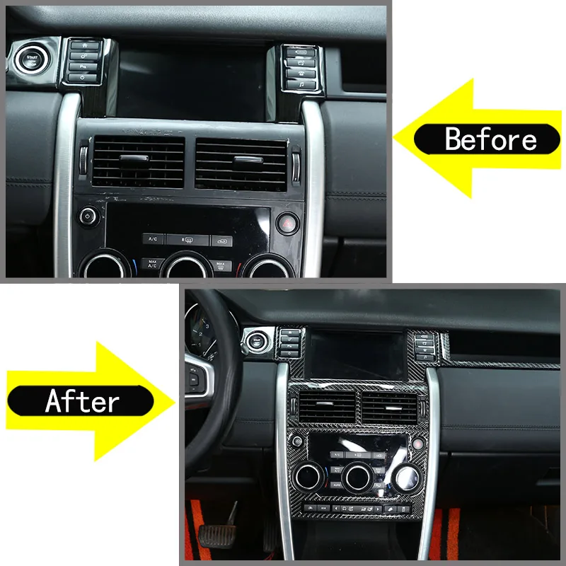 Наклейки на решетку вентиляционного отверстия центральной консоли автомобиля