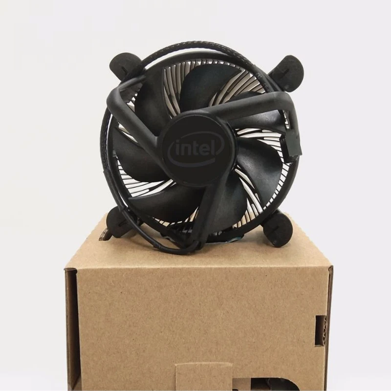 New Cpu Cooler 90mm Cpu Cooling Fan With Heat Sink Radiator Tdp 85w For Lga 1155/ I3/i5 With Thermal Grease - Fans Cooling - AliExpress