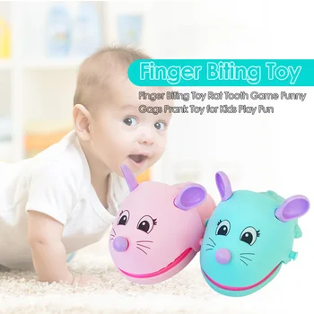 

Children Finger Biting Toys Mouse Shaped Tooth Extraction Game Parent-child Interactive Games Fun Practical Jokes Playthings