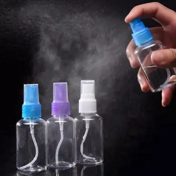 

1pcs 10/20/30ml Empty Plastic Transparent Reusable Bottle Containers Liquid Atomizer Bottles Spray Makeup Plastic with Smal P2O2