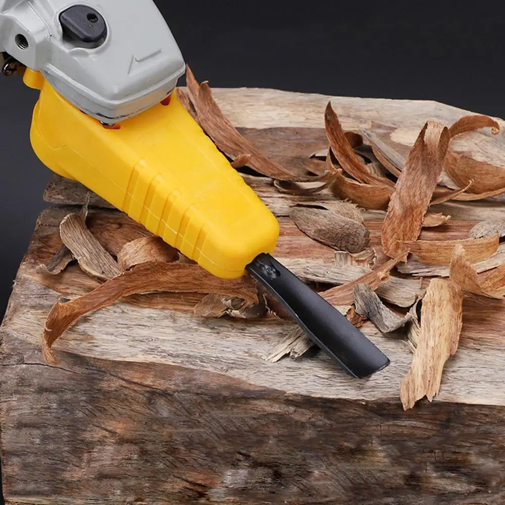 

Wood Carve Electric Chisel Bracket M10 Adapter Set Changed 100 Angle Grinder Powerful Chisel Woodworking Tool