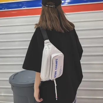 

New Style Oxford Shoulder Bag Women's Fashion Wallet Sports Lettered Multi-functional Chest Bag