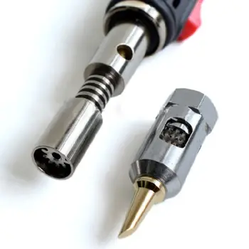 

Pen-shaped Gas Soldering Iron HT-1937 Iron Light and Practical with Switch Gas Soldering Pen