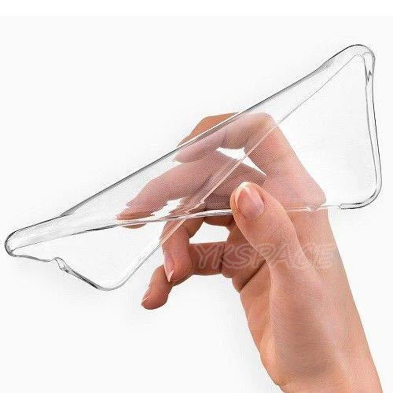 Ultra Thin Transparent Soft TPU Silicone Phone Case - Slim Back Cover