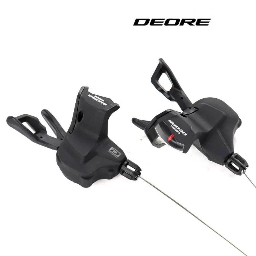 Shimano Deore SL-M6000 Скорость рычаг переключения передач 2/3x10 правой и левой MTB смещение рычагов 20/30 с внутренним кабель горный велосипед Запчасти
