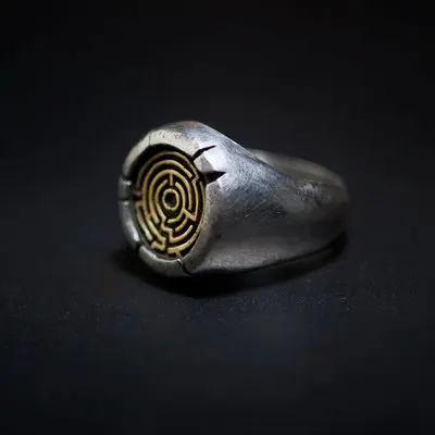 Finger Ring Stainless Steel Ring Ring Set Vintage Maze Mens New Design Biker Rock Roll Gothic Punk Wedding Engagement