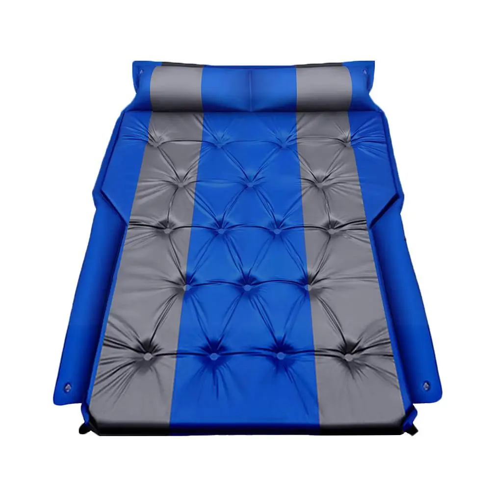 Car SUV Inflatable Mattress Portable Moveable Thick Air Bed, Air Mattresses  Self-Inflatable with Carry Bag for Travel Camping Outdoor Activities, blue  : : Everything Else