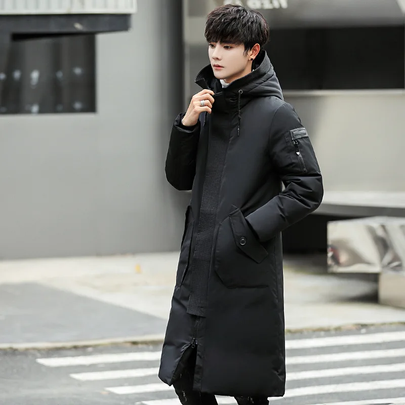 2022 Teens New Winter Men's Down Jacket Male Down Coat Thick Warm Man Jacket Brand Men's Puffer Jacket Warm Parkas Doudoune