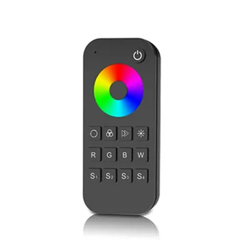 

RF 2.4G RGB/RGBW Remote Control RT4 High Sensitive Touch Color Ring RGB/RGBW Remote Controller Dimming Remote Controller 1 Zone