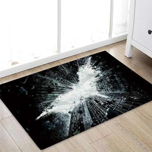 40x60cm Дропшиппинг Марвел Мстители плюшевый ковер Железный человек Капитан Америка Человек-паук коврик хлопок Рождественский подарок игрушки для детей - Цвет: 40x60cm