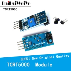 Capteur infrarouge réfléchissant TCRT5000, 5 pièces, interrupteur photoélectrique IR, Module de piste de ligne de barrière pour carte Triode Arduino Diode 3.3v 
